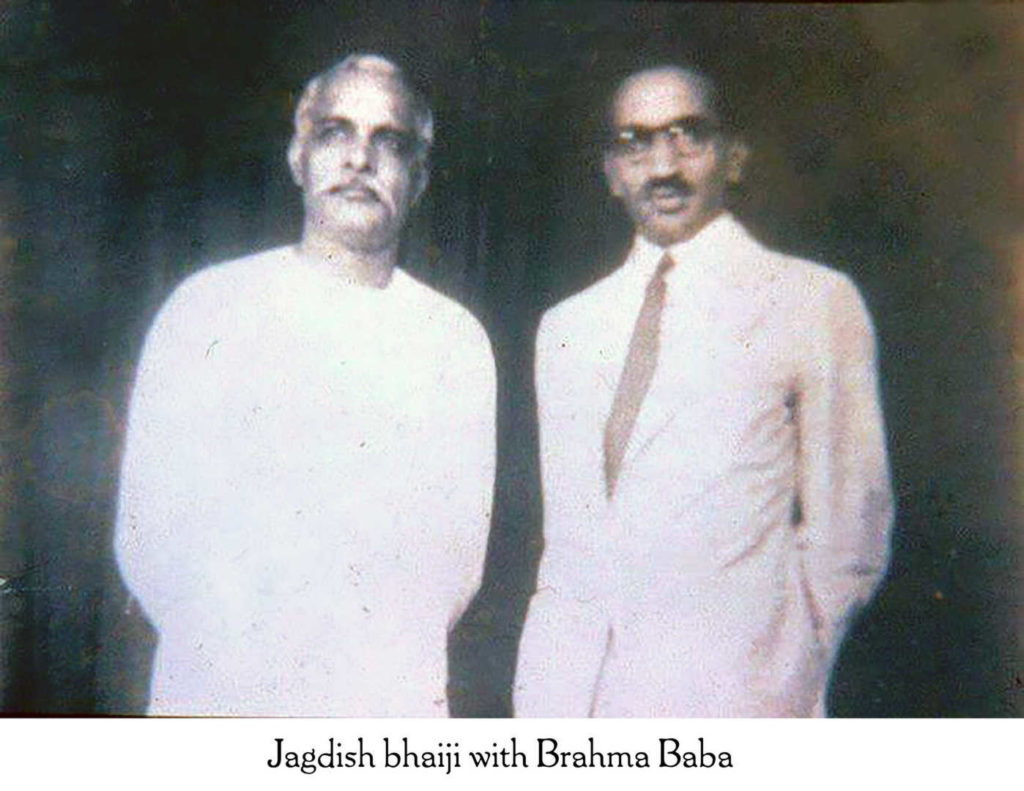 Baba with jagdish bhaiji