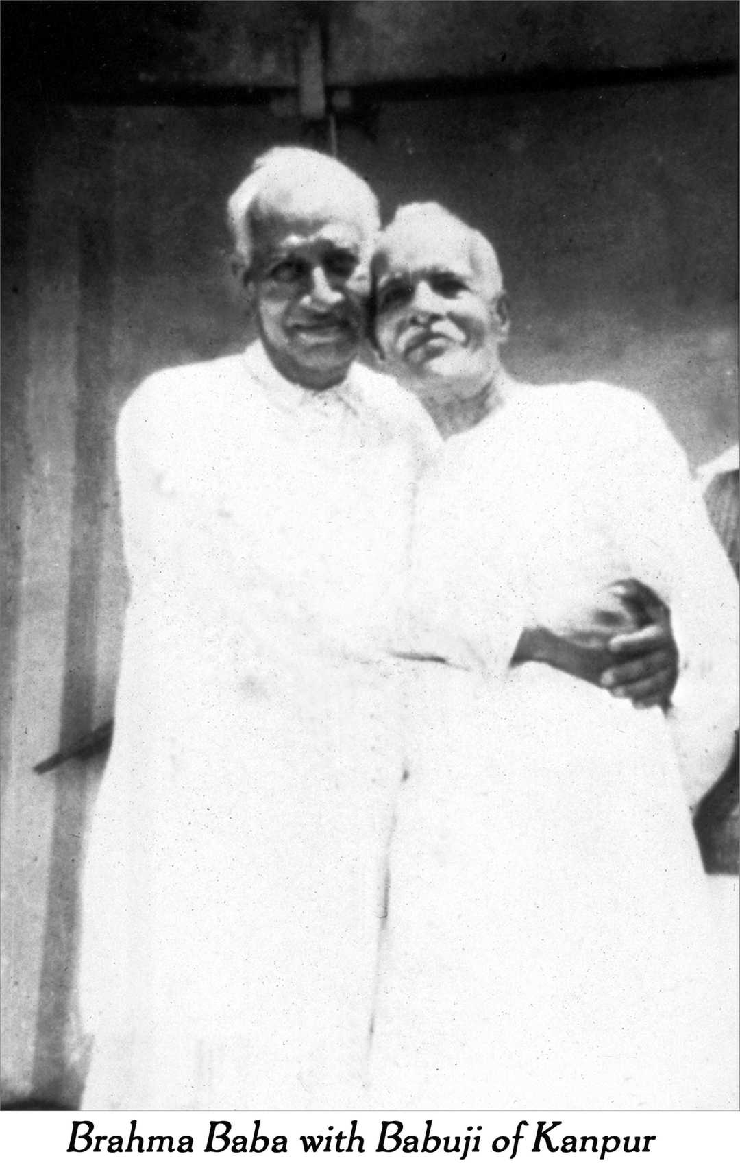 Baba with babuji of kanpur