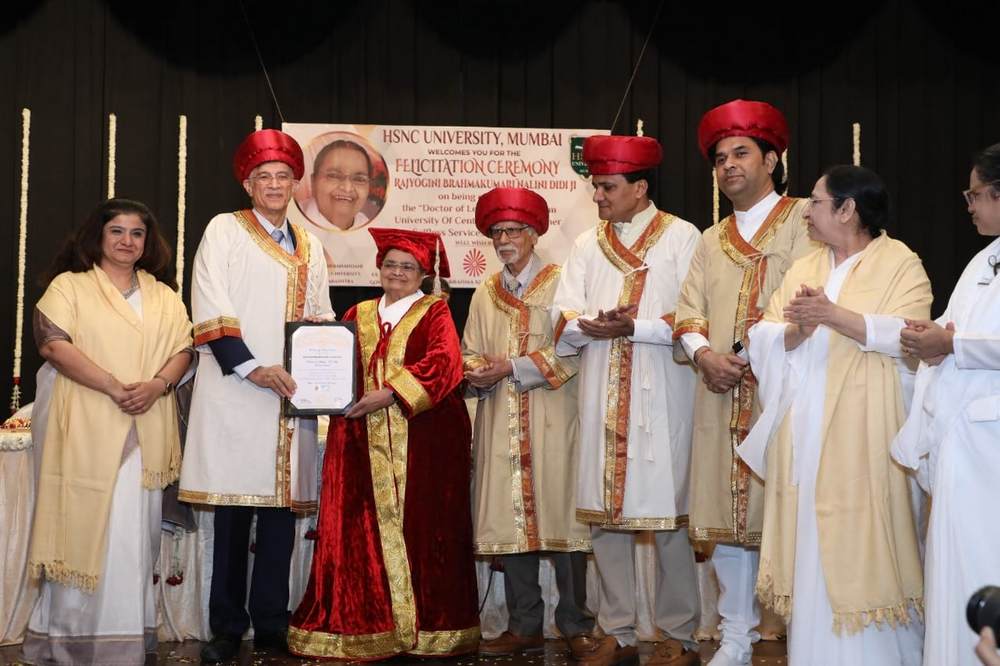 2. Hsnc felicitation program - brahma kumaris | official