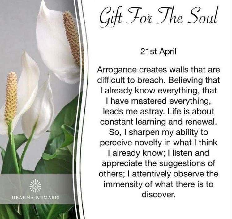 21st april gift for soul