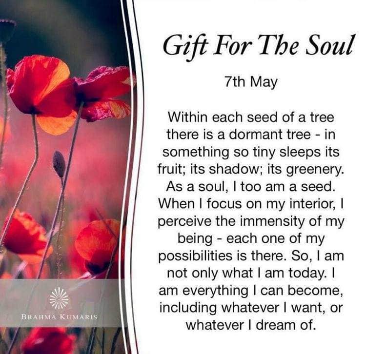07th may gift for soul