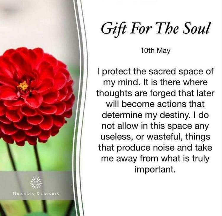 10th may gift for soul