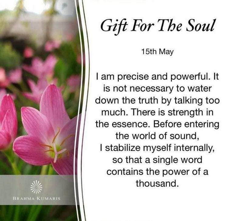 15th may gift for soul