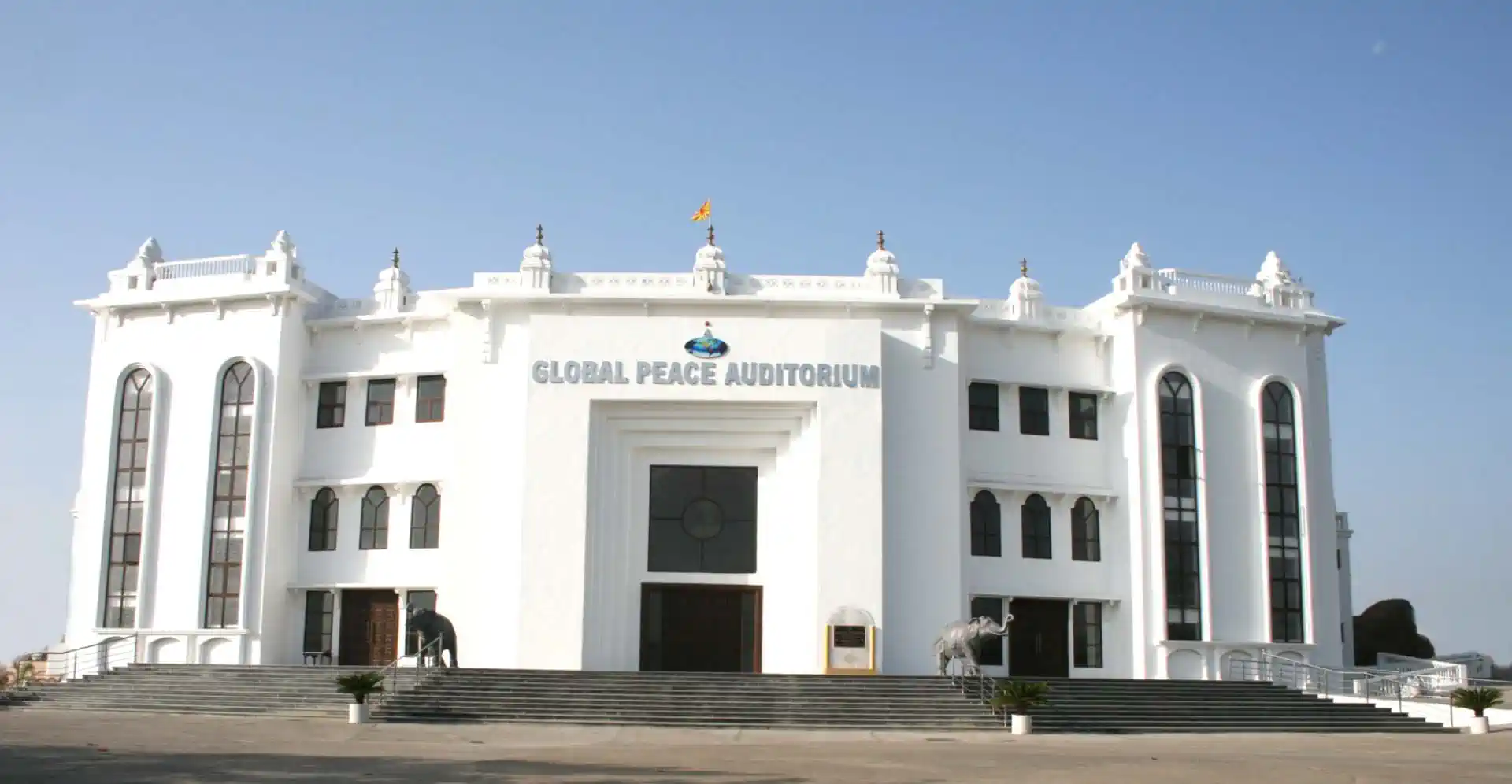Global Peace Auditorium Front View